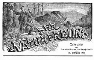 Titel der Zeitschrift "Der Naturfreund" von 1928